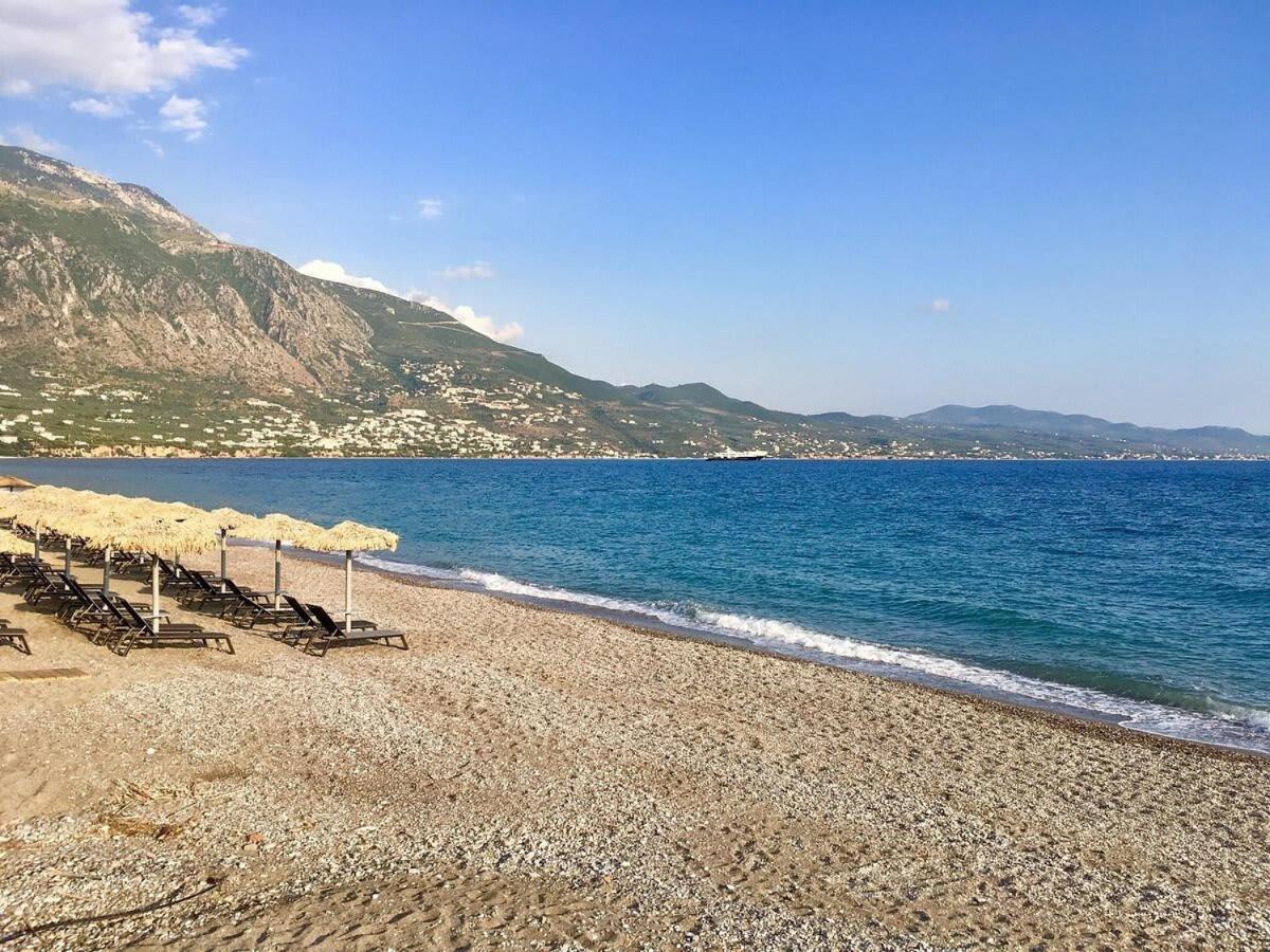 Stylish Seaside Home - Fully Equipped, Big Terrace Каламата Экстерьер фото